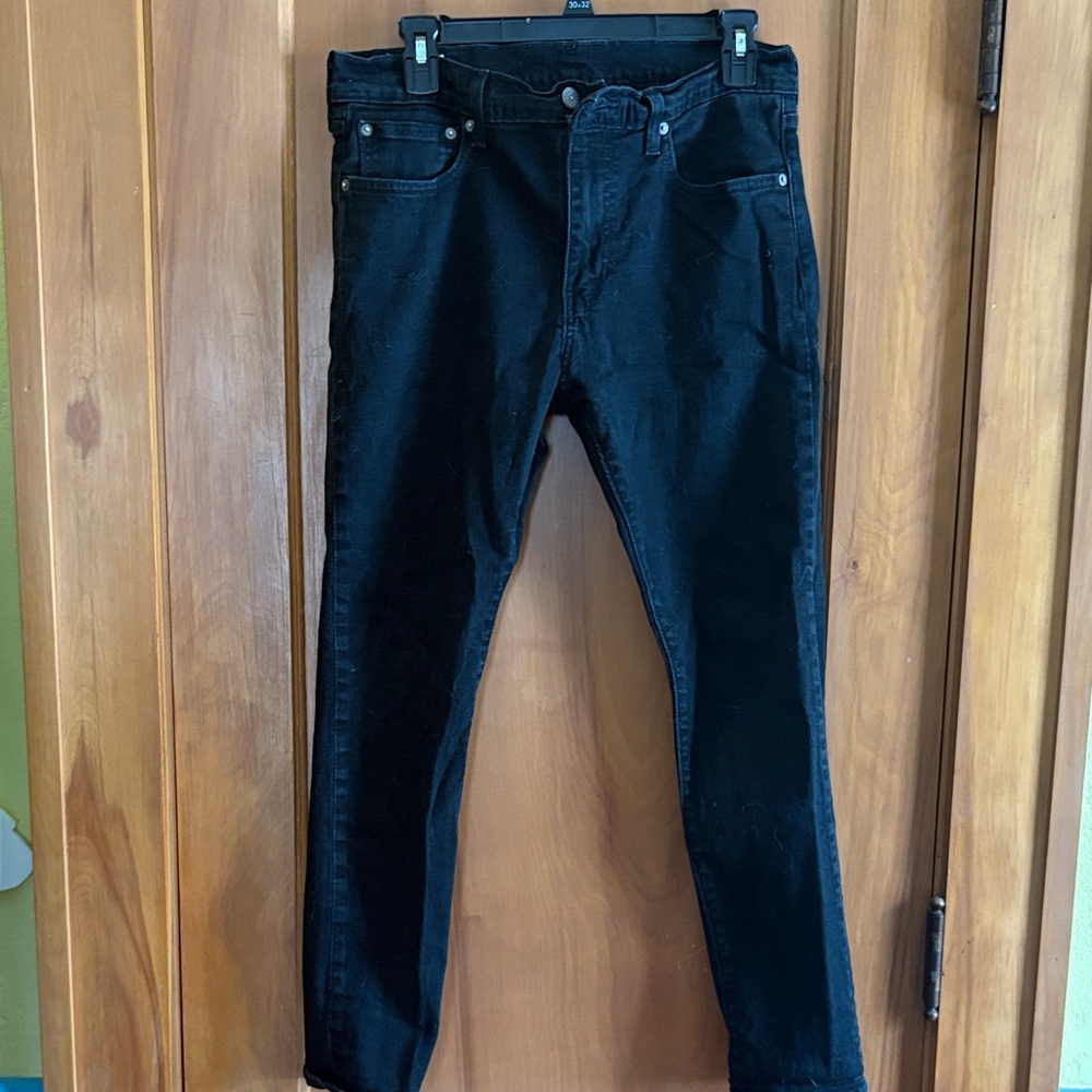 Levi's Men's Skinny Jeans in Black